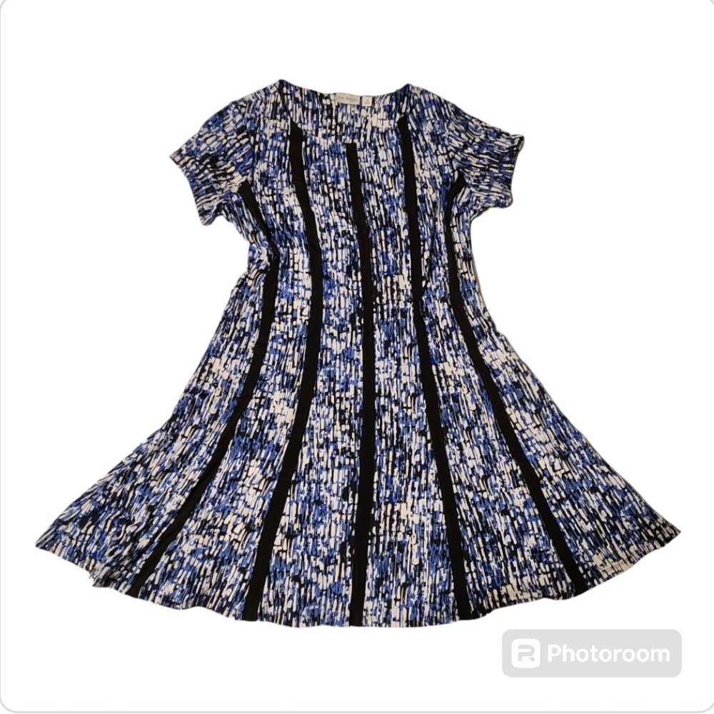 Kim Rogers Fit & Flare Short Sleeve Dress